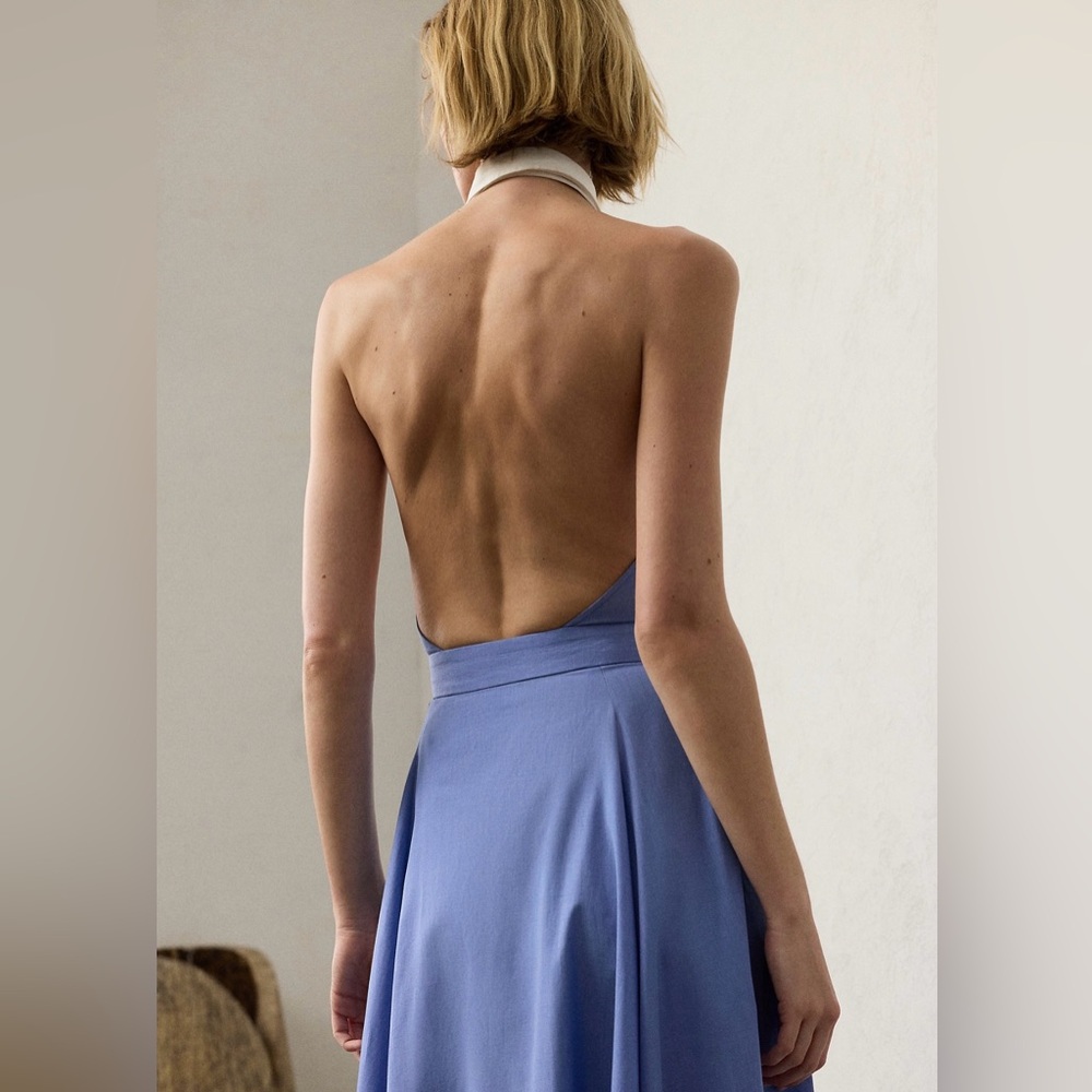 Ralph Lauren Collection Eldred Cotton Day Dress - Picture 10 of 10